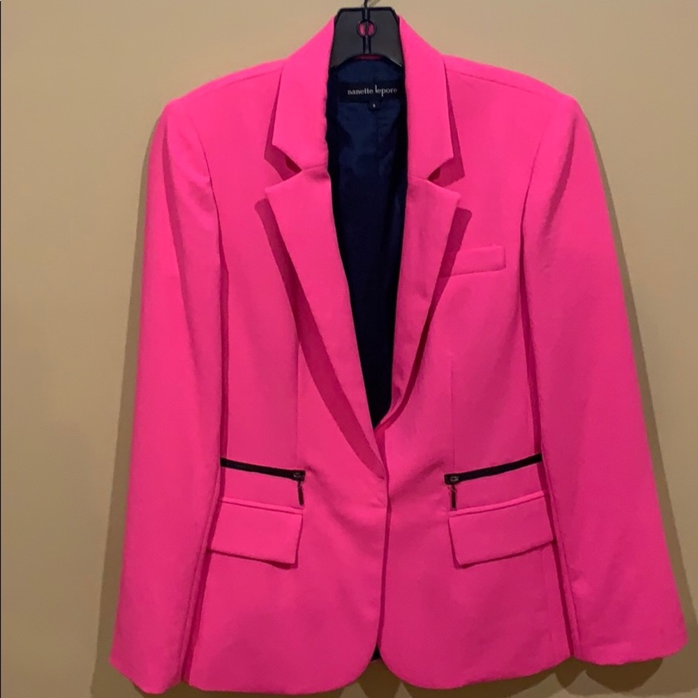 Pink blazer
